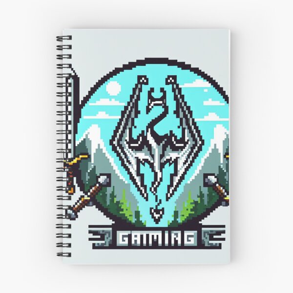 Item preview, Skyrim Gaming Logo  designed and sold by Jake-Carter0.