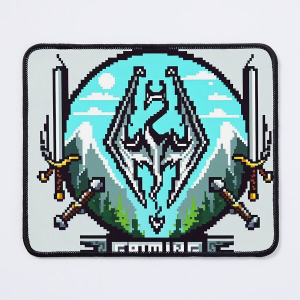 Item preview, Skyrim Gaming Logo  designed and sold by Jake-Carter0.