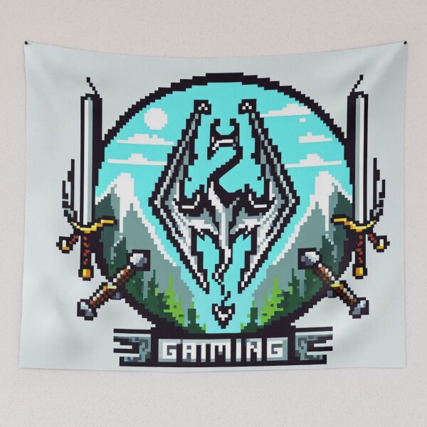 Item preview, Skyrim Gaming Logo  designed and sold by Jake-Carter0.