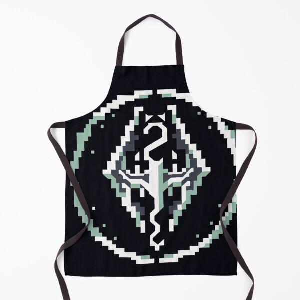 Item preview, Skyrim Pixel Art Logo designed and sold by Jake-Carter0.