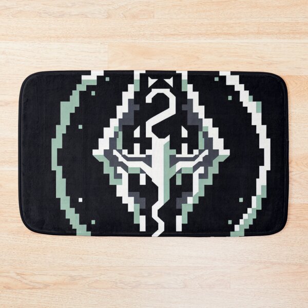 Item preview, Skyrim Pixel Art Logo designed and sold by Jake-Carter0.