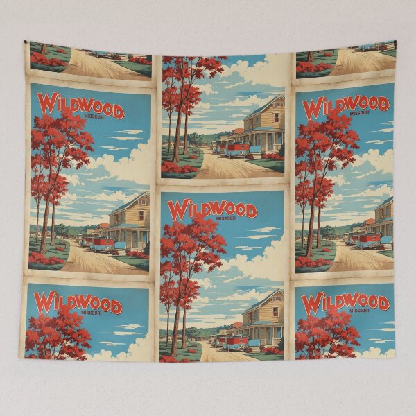 Item preview, Wildwood Missouri USA Vintage Travel Tourism  designed and sold by TravelersGems.
