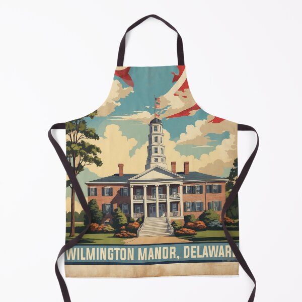 Item preview, Wilmington Manor Delaware USA Vintage Travel Tourism  designed and sold by TravelersGems.