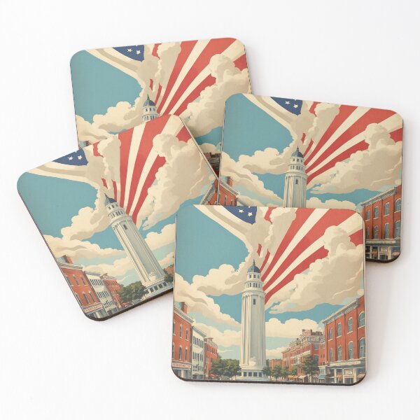 Item preview, Wilmington Delaware USA Vintage Travel Tourism  designed and sold by TravelersGems.