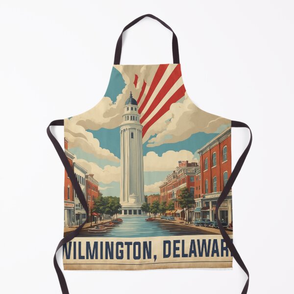Item preview, Wilmington Delaware USA Vintage Travel Tourism  designed and sold by TravelersGems.