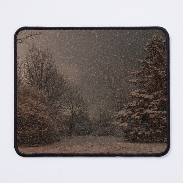 Item preview, Wintry Path Through a Forest at Night designed and sold by jrtwynam.