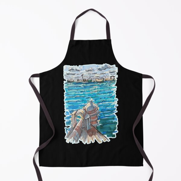 Item preview, Serene Waterscape in San Juan de Ulua, Veracruz designed and sold by JoseloRochaArt.