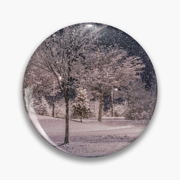 Item preview, Skating Trail at Sam Smith Park at Night designed and sold by jrtwynam.
