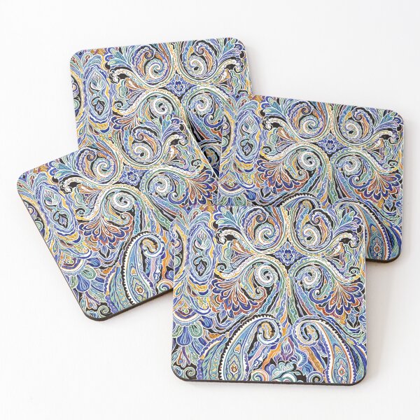Item preview, Intricate Pattern with Floral and Geometric Motifs designed and sold by elglotonmusical.