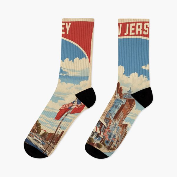Item preview, Woodbridge New Jersey USA Vintage Travel Tourism  designed and sold by TravelersGems.