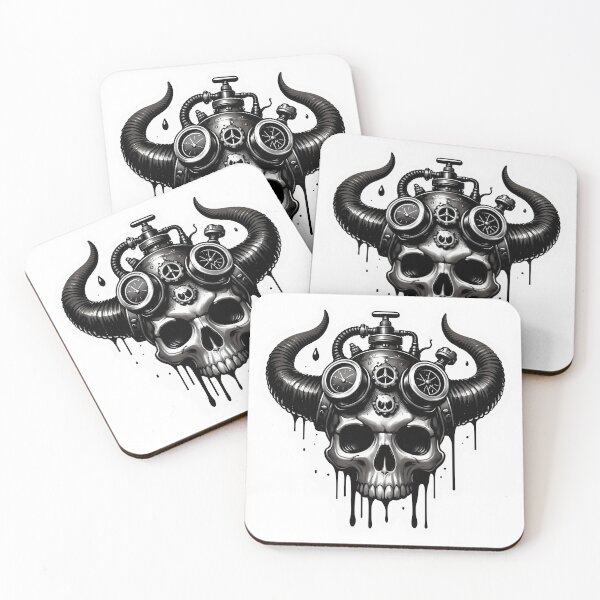 Item preview, DARK - Skull #5 designed and sold by AiartIreland.