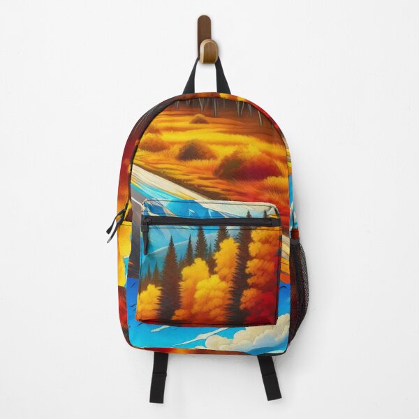 Item preview, Autumn Journey A Vibrant Path Through Seasonal Splendour designed and sold by ArtComixHaven.
