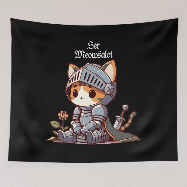 Item preview, Ser Meowsalot! designed and sold by DesignByError.