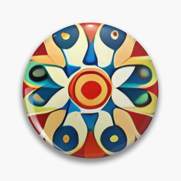 Item preview, Grand Fair Carousel Pansy Floral Mandala Cymatics  designed and sold by Zeporas Castle.