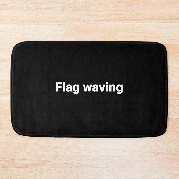 Item preview, Flag waving designed and sold by Text-based T-Shirts and Gifts.