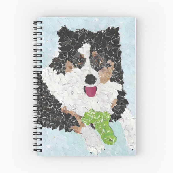 Item preview, Dog Artwork Collage ¨Like a torn paper collage, each wagging tail tells a story of resilience and unconditional affection¨. designed and sold by Artsymirveras.