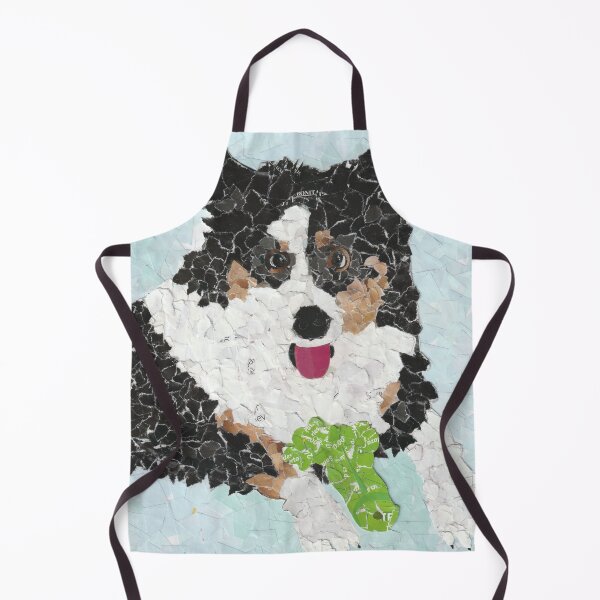 Item preview, Dog Artwork Collage ¨Like a torn paper collage, each wagging tail tells a story of resilience and unconditional affection¨. designed and sold by Artsymirveras.