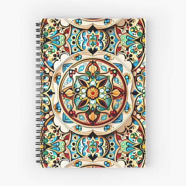 Item preview, Royal Etheric Floral Mandala Enchanted Carousel Castle Pattern designed and sold by Zeporas Castle.