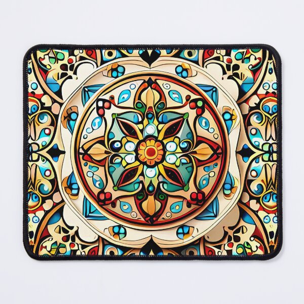 Item preview, Royal Etheric Floral Mandala Enchanted Carousel Castle Pattern designed and sold by Zeporas Castle.