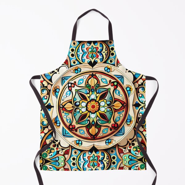 Item preview, Royal Etheric Floral Mandala Enchanted Carousel Castle Pattern designed and sold by Zeporas Castle.