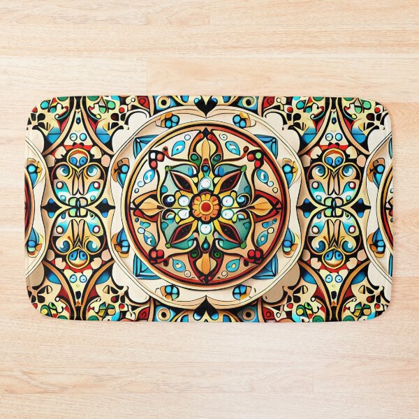 Item preview, Royal Etheric Floral Mandala Enchanted Carousel Castle Pattern designed and sold by Zeporas Castle.