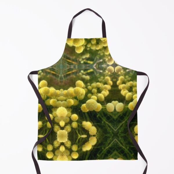 Item preview, Secret Garden Magic - Yellow Pom-Pom Flowers designed and sold by TrishAbyss.
