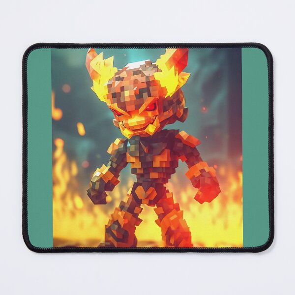 Item preview, Fire Ember Monster / Japanese Fire Spirit designed and sold by ZGigerBarker.