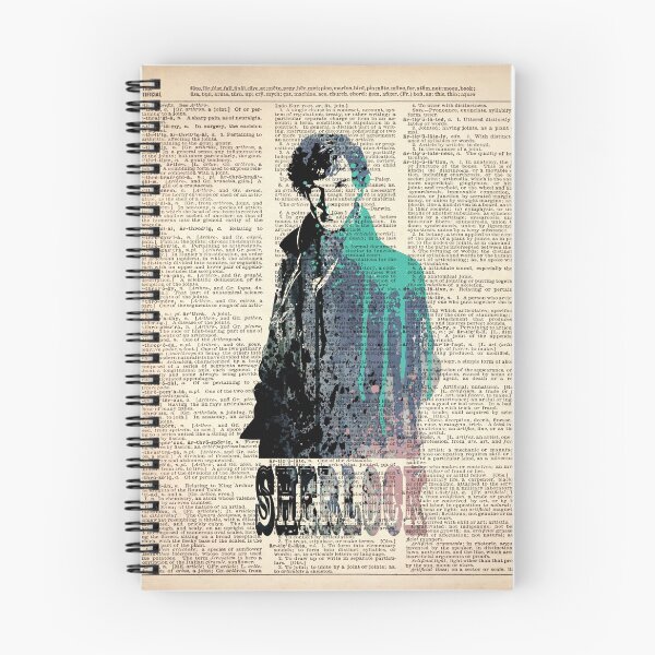 Item preview, SHERLOCK art on dictionary page designed and sold by artpopop.