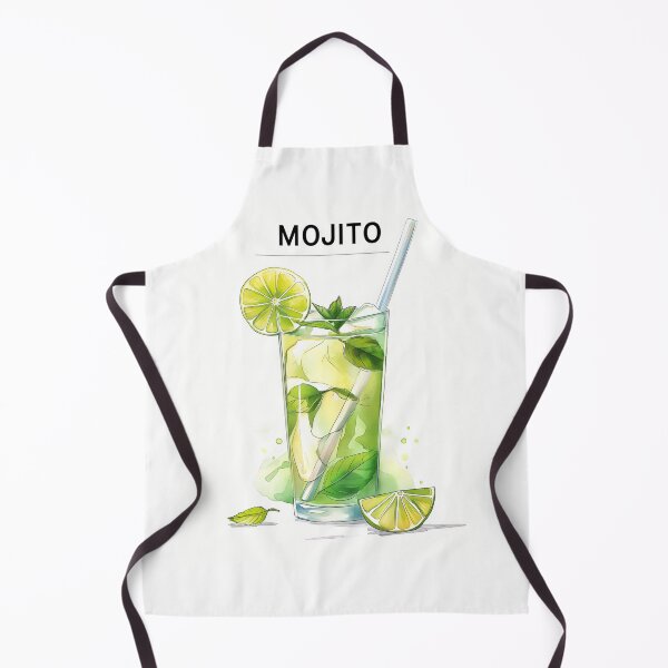 Item preview, Mojito - A Watercolour Poster of a Mojito designed and sold by FreeDemm.