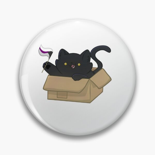 Artikelvorschau, Pride schwarze Katze - demisexuelle Flagge entworfen und verkauft von linnylooo.