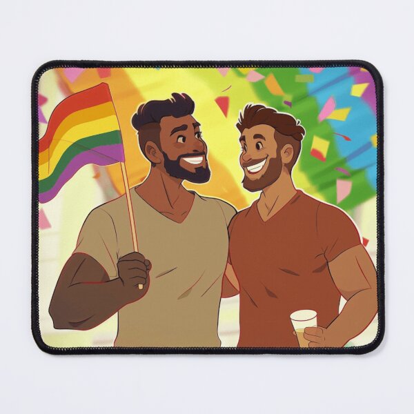 Item preview, Love Knows No Bounds: LGBT Couple designed and sold by Graph1cGlow.