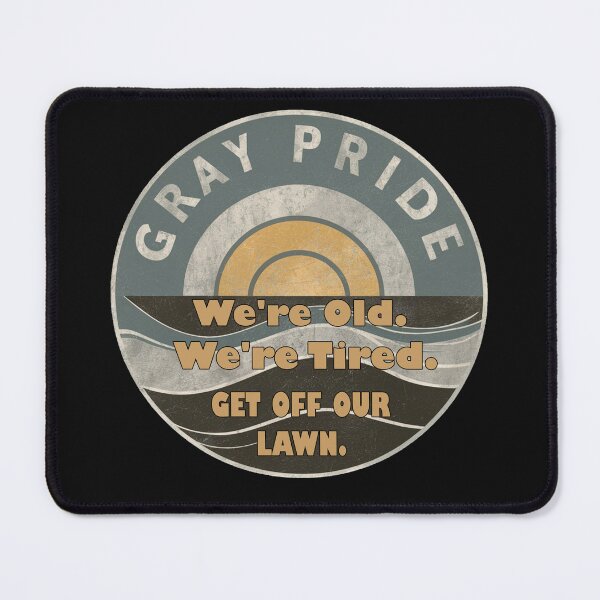 Item preview, Funny Old People Jokes Gray Pride Sarcastic Retirement designed and sold by Cute & Sassy Custom Gifting Boutiques.