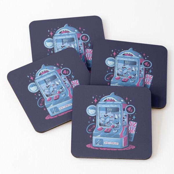 Item preview, Shark Tank - Cute Sharks Arcade Gamer Gacha Gift designed and sold by EduEly.
