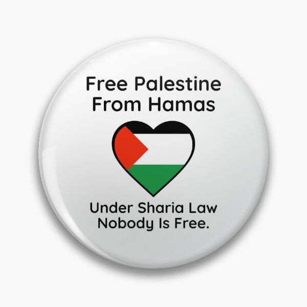 Item preview, Free Palestine, under Sharia law nobody is free designed and sold by Rachel the Artist .