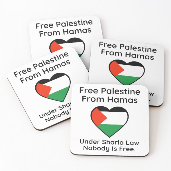 Item preview, Free Palestine, under Sharia law nobody is free designed and sold by Rachel the Artist .