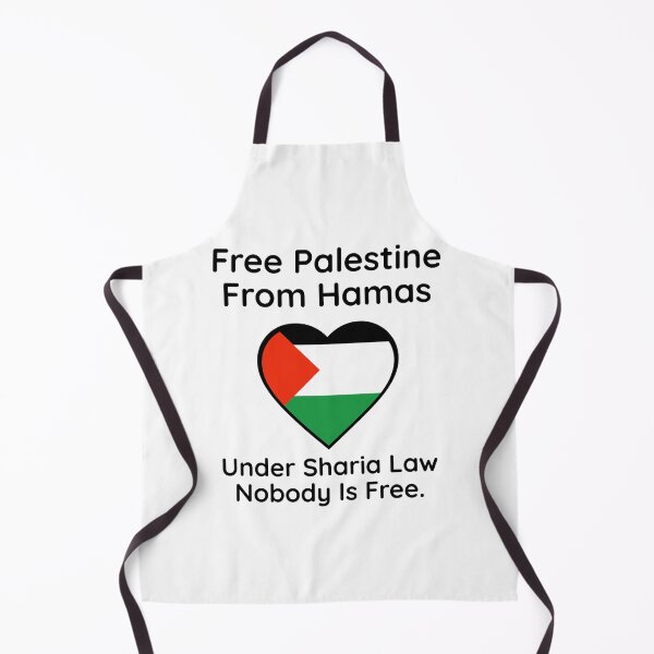 Item preview, Free Palestine, under Sharia law nobody is free designed and sold by Rachel the Artist .