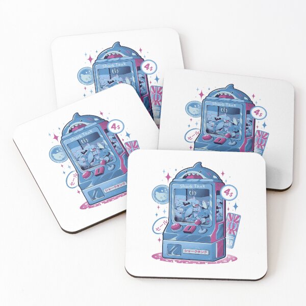 Item preview, Shark Tank - Cute Sharks Arcade Gamer Gacha Gift designed and sold by EduEly.