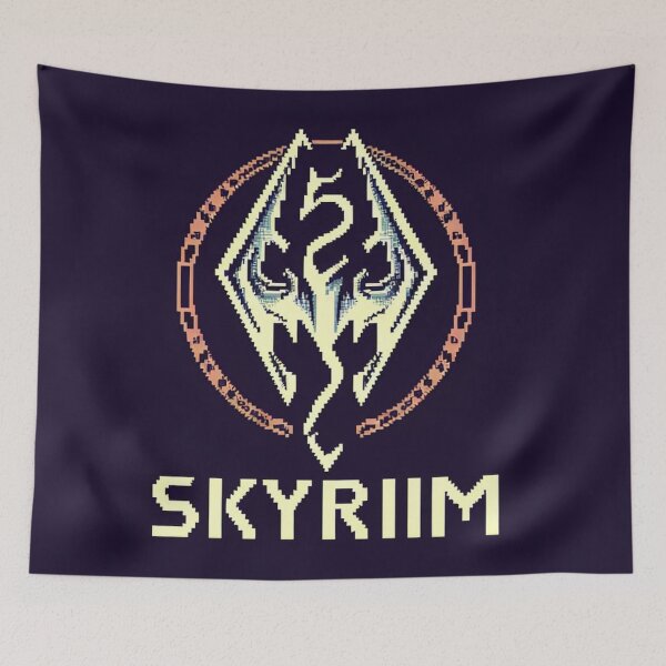 Item preview, Skyrim Pixel Art Poster designed and sold by Jake-Carter0.