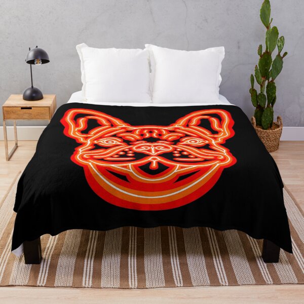 Item preview, Neon French Bulldog designed and sold by missmann.