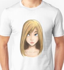 yellow girl Unisex T-Shirt