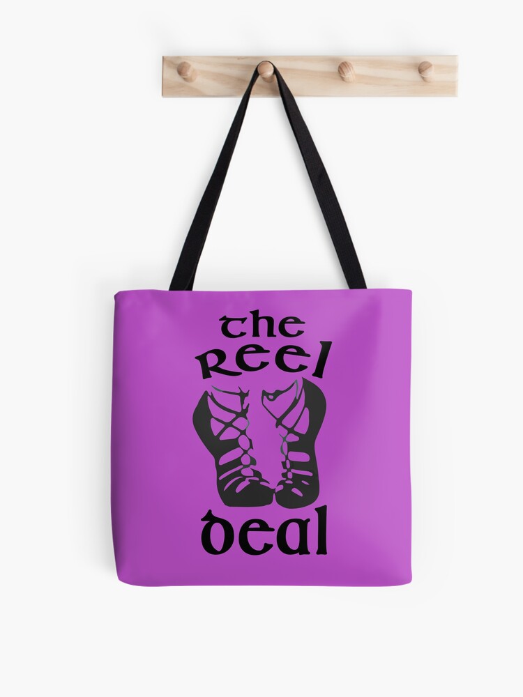 Funny Irish Dance Girls & Womens Gift T-Shirt - The Reel Deal Tote Bag for  Sale by LGamble12345