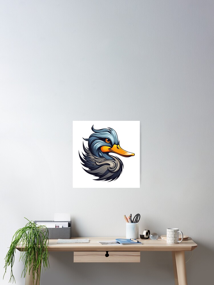 Thumbnail 2 of 3, Poster, Duck designed and sold by Castle843.