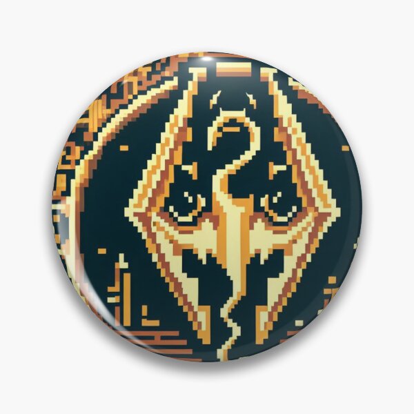 Item preview, Yellow Skyrim Pixel Art designed and sold by Jake-Carter0.