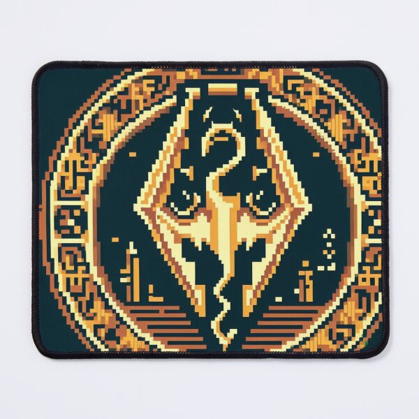 Item preview, Yellow Skyrim Pixel Art designed and sold by Jake-Carter0.