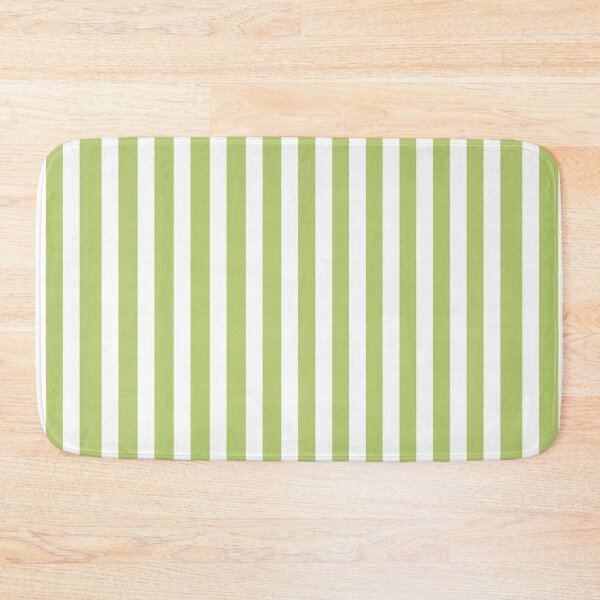 Item preview, Green and White Stripes designed and sold by MayaInStem.