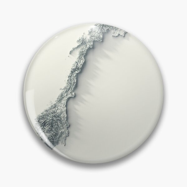 Item preview, Norway Shaded Relief 3D Map digitally-rendered designed and sold by ThinkAboutMaps.