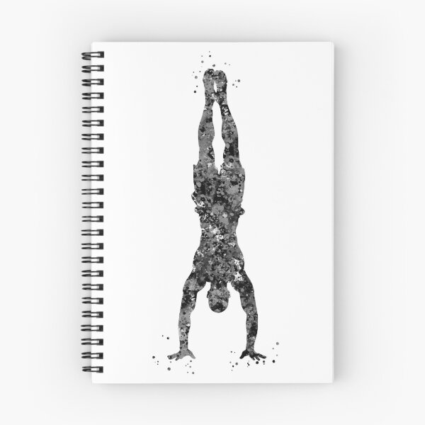Item preview, Handstand by man designed and sold by Rosaliartbook.