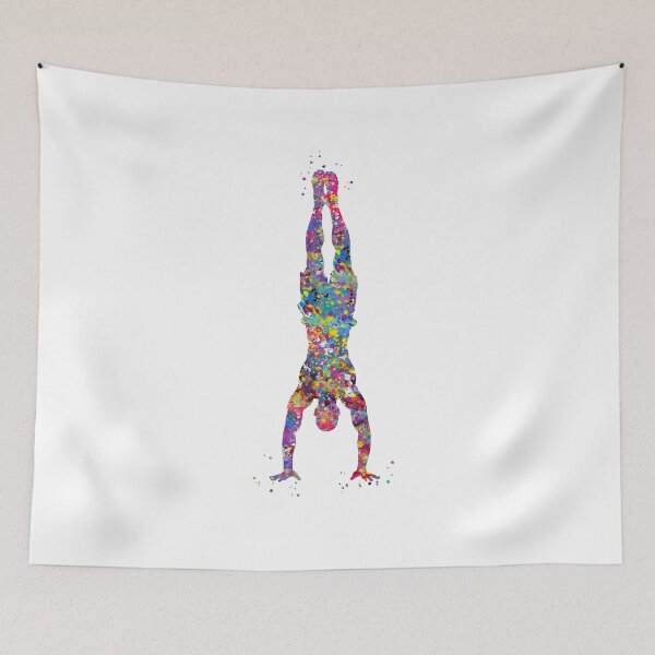 Item preview, Handstand by man designed and sold by Rosaliartbook.