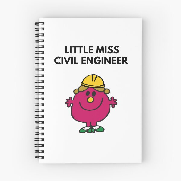 Item preview, Little Miss Civil Engineer designed and sold by MayaInStem.
