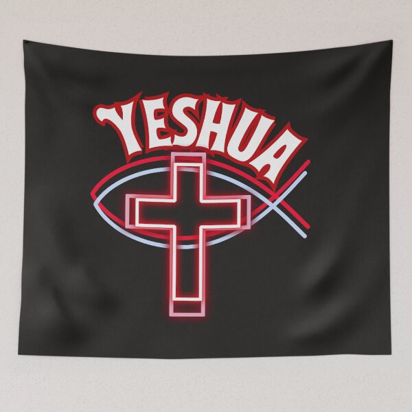 Item preview,  Yeshua, Ichthus & Cross designed and sold by Tripp Art Studio.